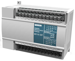 МУ110-32Р - модуль дискретногог вывода от компании ОВЕН