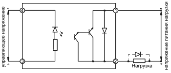 Схемы включения в цепь коммутации HD-xx25.DD3