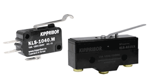 Техком-Автоматика начинает продажи концевых выключателей и микровыключателей KIPPRIBOR серии KLS.