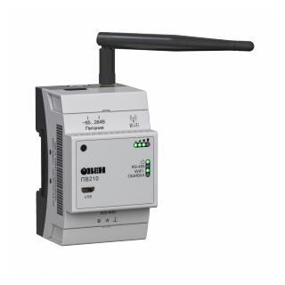 Сетевой Wi-Fi шлюз для доступа к сервису OwenCloud ОВЕН ПВ210