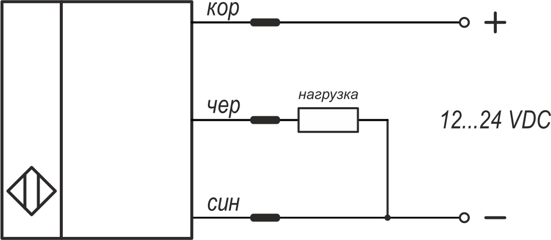 С выходом РNР - типа