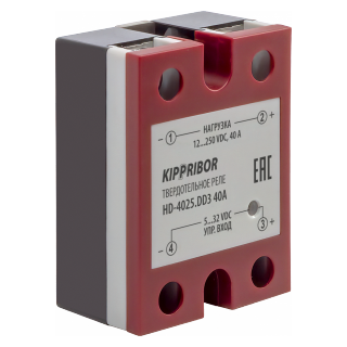 Серия KIPPRIBOR HD-xx25.DD3 [M02]. ТТР (выключатели нагрузки) в стандартном корпусе для коммутации нагрузки в цепях постоянного тока