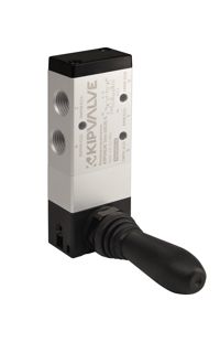 Пневмораспределители 5/3 с пружинным возвратом, с ЗЦП, без фиксации, серия 4