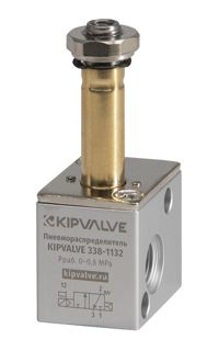 Пневмораспределители 3/2 с пружинным возвратом, прямого действия, серия 3, серия 5