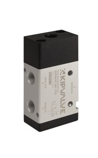 Пневмораспределители 3/2 с пружинным возвратом, одностороннего управления, серия 4